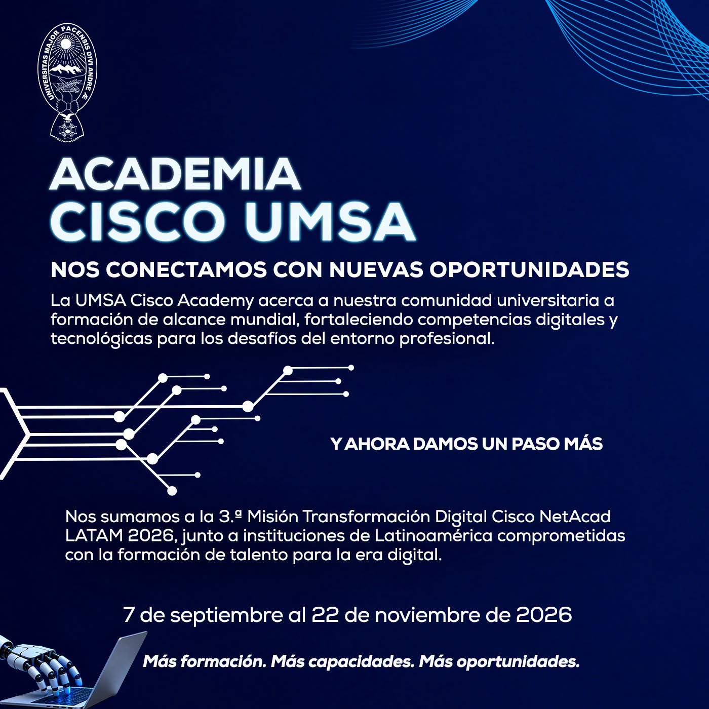 UMSA Cisco Academy - Transformación digital