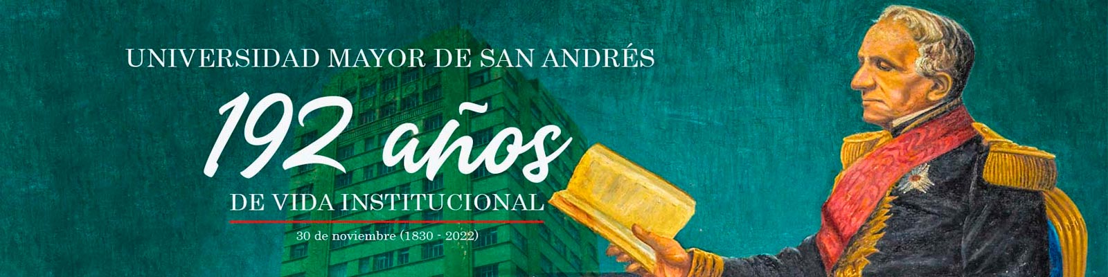 #UMSA192años | ¡Felicidades #UMSA!