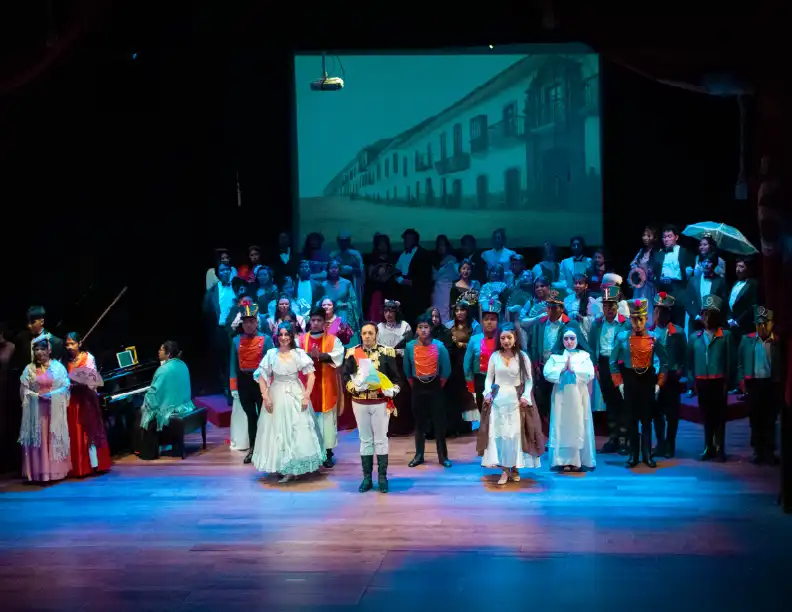 ”Reminiscencias Bolivianas”, un homenaje de la Universidad Mayor de San Andrés en música y danza en el Bicentenario de Bolivia, llega a Sucre