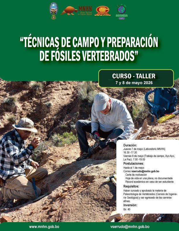Curso Taller MNHN UMSA