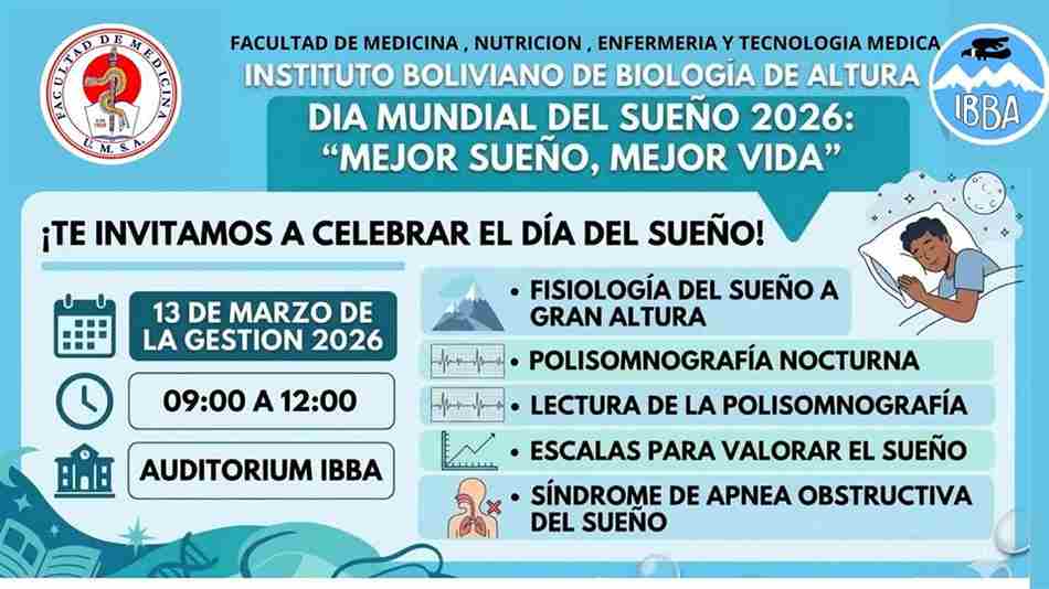 DÍA MUNDIAL DEL SUEÑO 2026