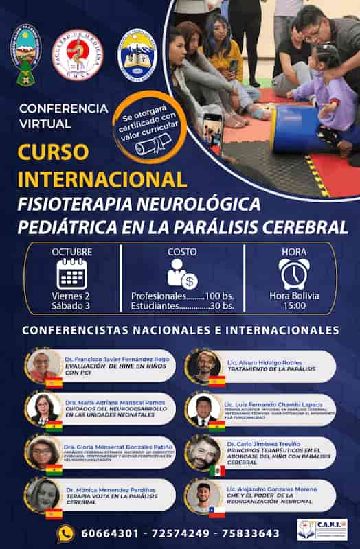 Curso Internacional de Fisioterapia Neurológica Pediátrica en la Parálisis Cerebral