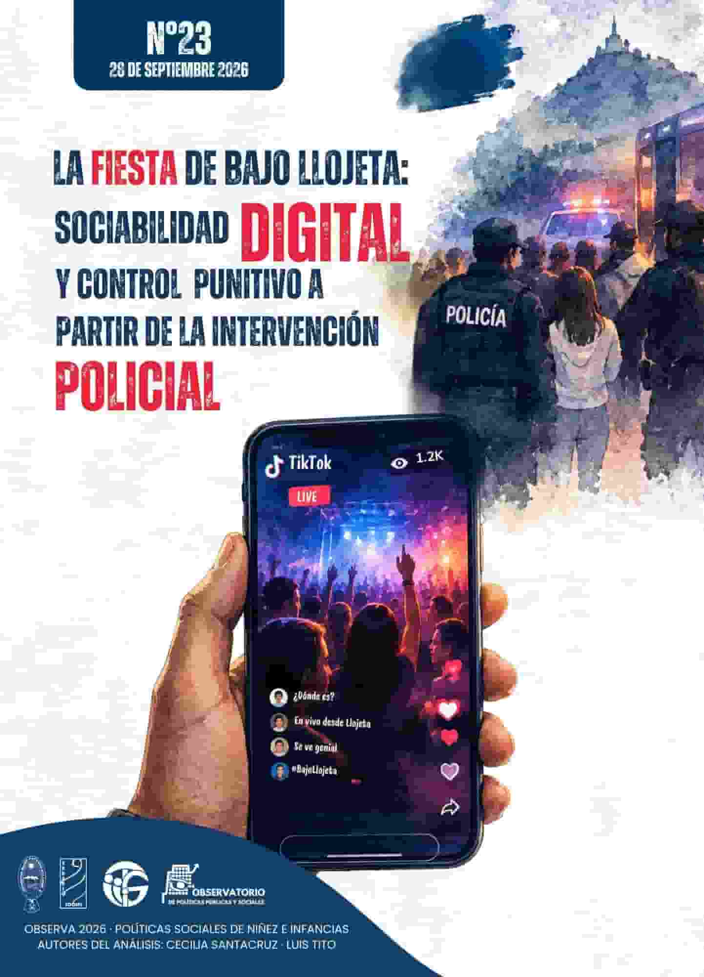 La fiesta de Bajo Llojeta: Sociabilidad digital y control punitivo a partir de la intervención policial