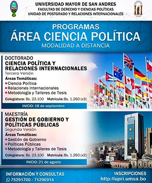 GESTIÓN DE GOBIERNO Y POLÍTICAS PÚBLICAS
