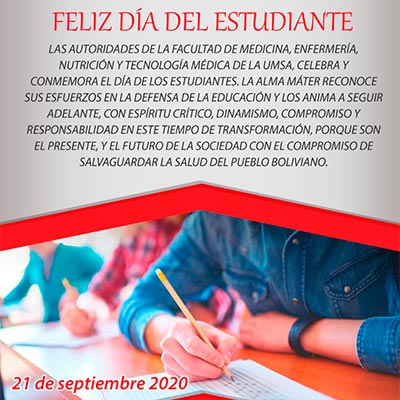 ➡️ FELIZ DÍA DEL ESTÚDIANTE 📚👩🏻‍🎓👨🏻‍🎓 21 de Septiembre