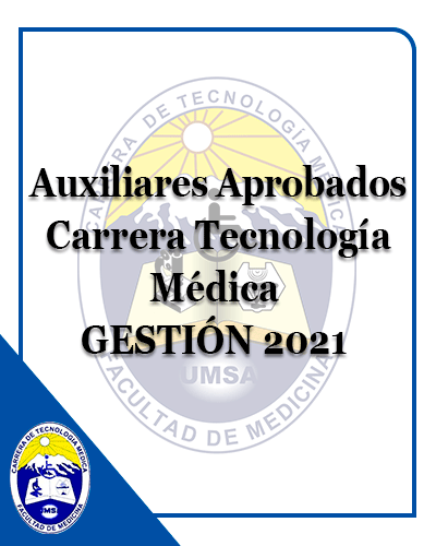 Lista de Auxiliares Aprobados gestión 2021