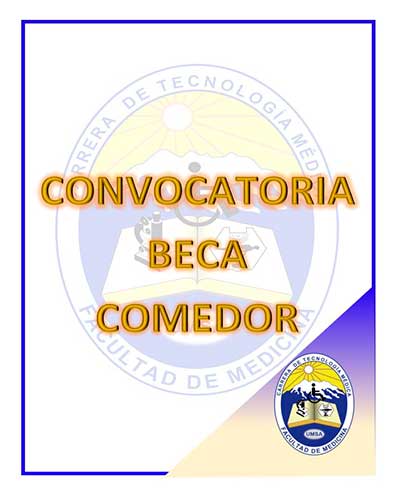 CONVOCATORIA BECA COMEDOR UMSA