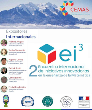 2 encuentro internacional de iniciativas innovadoras en la enseñanza de la Matemática