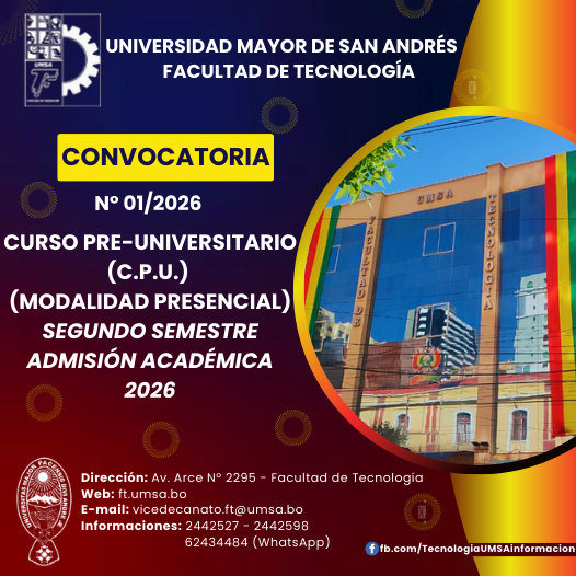 CURSO PRE-UNIVERSITARIO (C.P.U.)