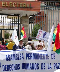 Partidos políticos afrontan elecciones con trampa