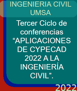 Invitación al Tercer Ciclo de conferencias “APLICACIONES DE CYPECAD 2022 A LA INGENIERÍA CIVIL."