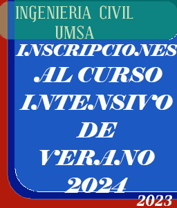 INSCRIPCIONES AL CURSO INTENSIVO DE VERANO 2024 - CONVOCATORIA Nº20/2023