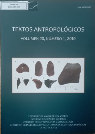 Textos Antropológicos. Volumen 20, Número 1